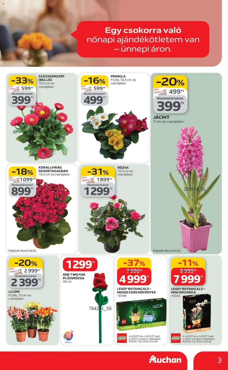Auchan Akciós újság Auchan 3 oldal