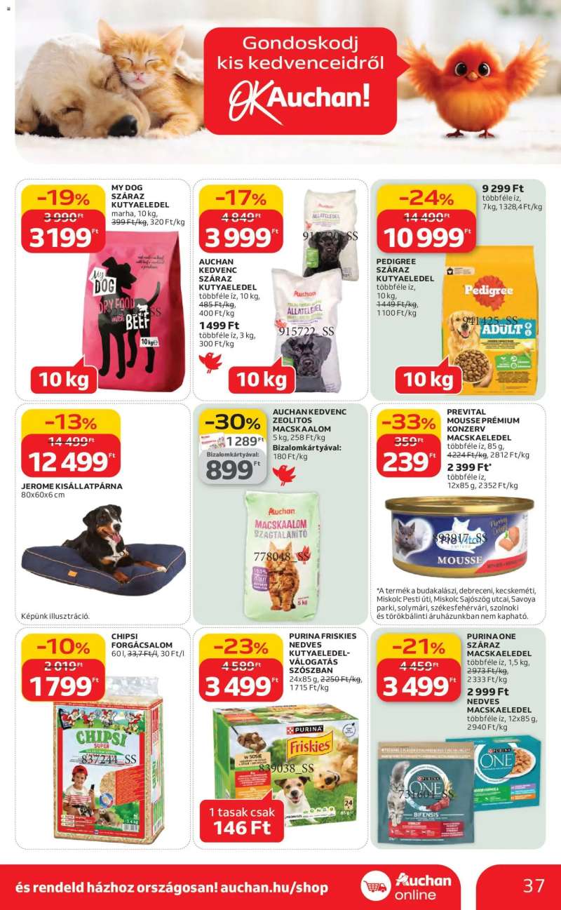 Auchan Akciós újság Auchan 37 oldal