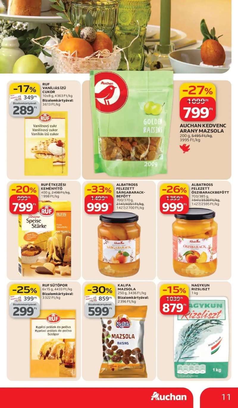 Auchan Auchan újság érvényessége 03.11.-ig 11 oldal