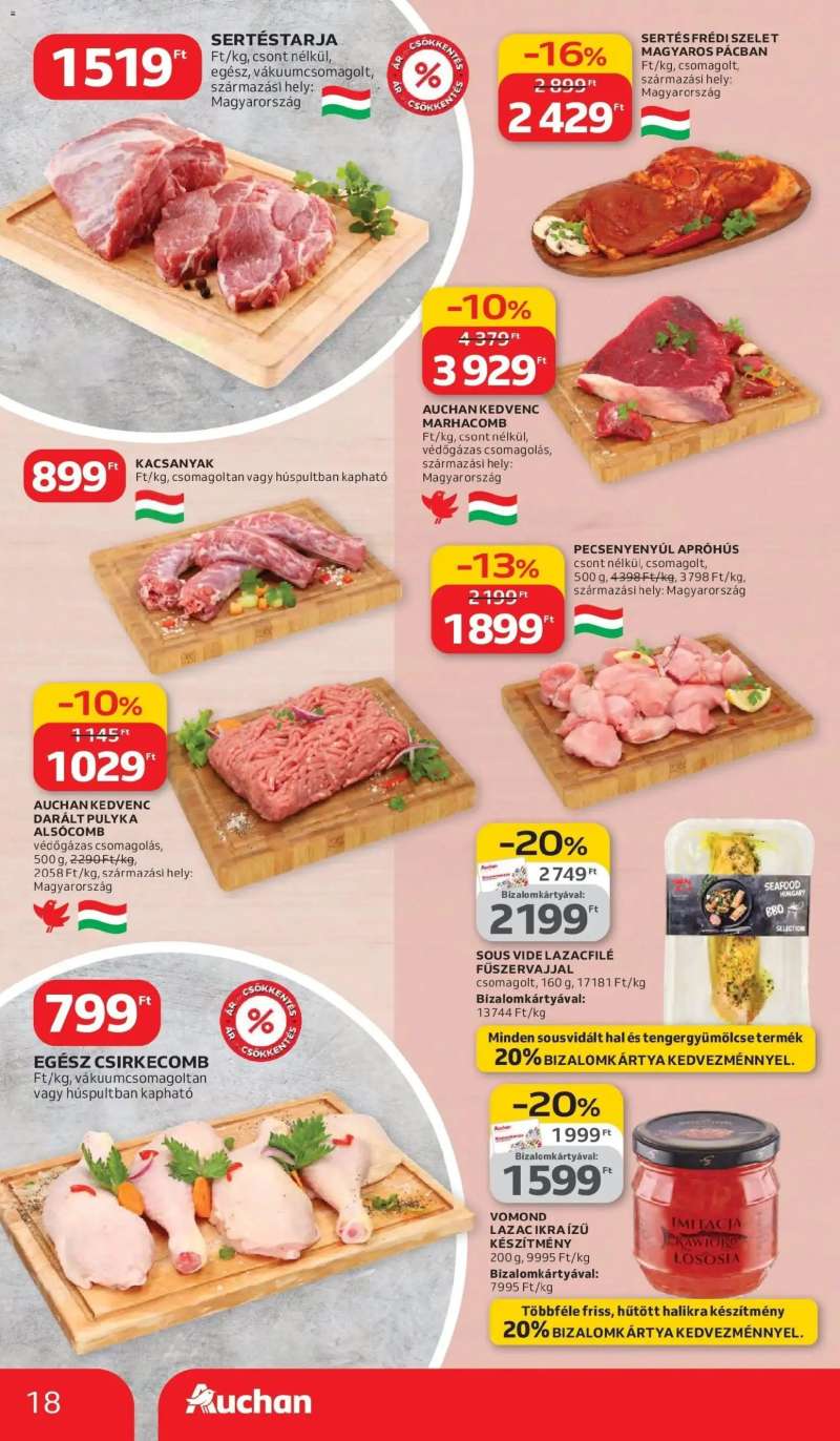 Auchan Auchan újság érvényessége 03.11.-ig 18 oldal