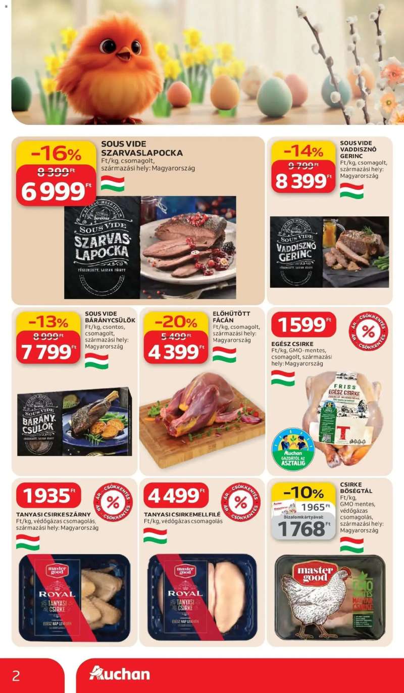 Auchan Auchan újság érvényessége 03.11.-ig 2 oldal