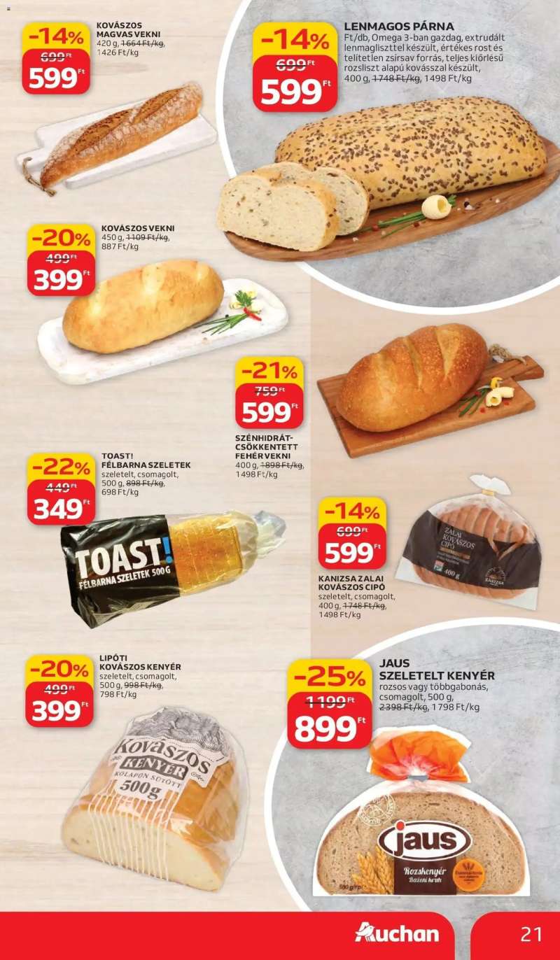 Auchan Auchan újság érvényessége 03.11.-ig 21 oldal