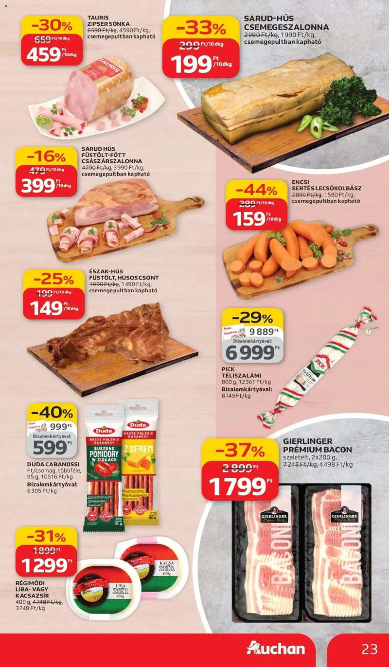 Auchan Auchan újság érvényessége 03.11.-ig 23 oldal
