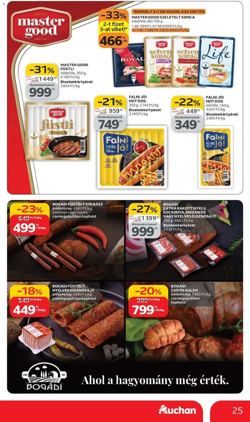 Auchan Auchan újság érvényessége 03.11.-ig 25 oldal