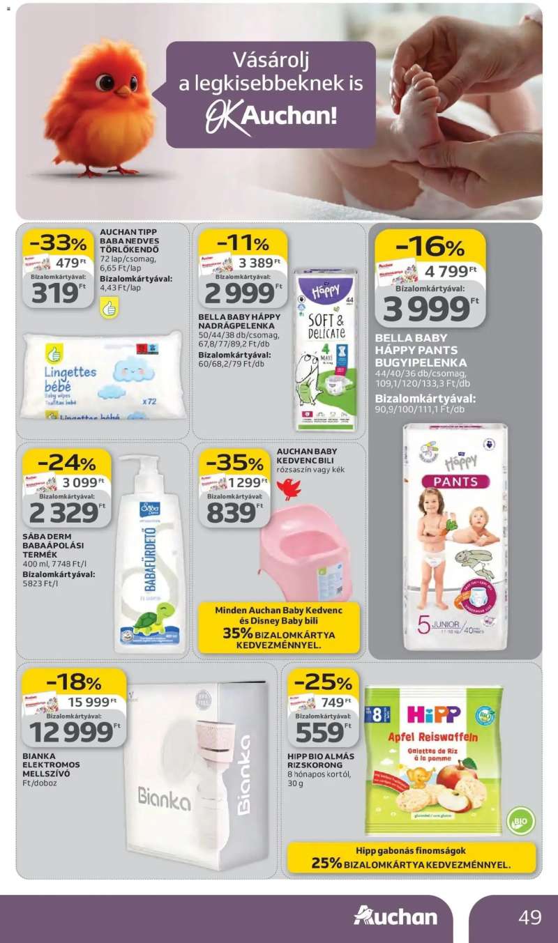 Auchan Auchan újság érvényessége 03.11.-ig 49 oldal