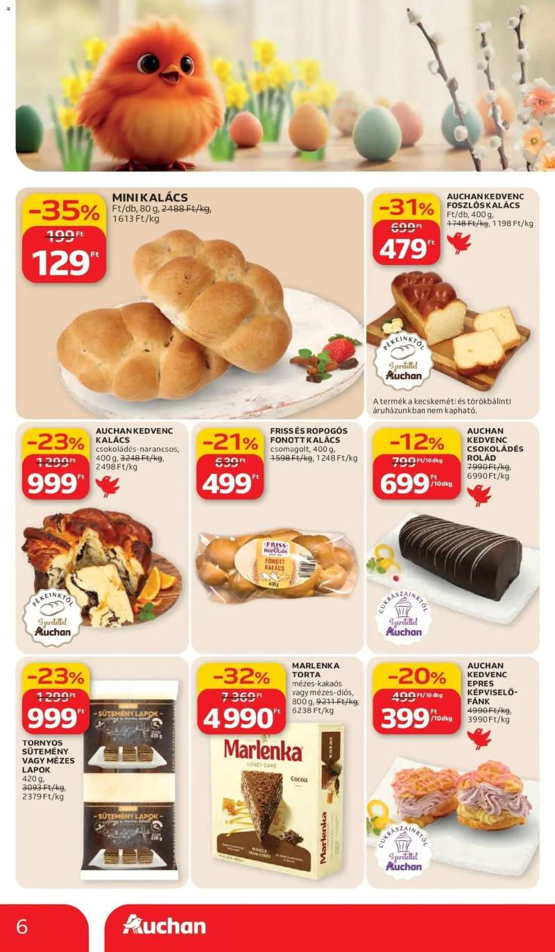 Auchan Auchan újság érvényessége 03.11.-ig 6 oldal