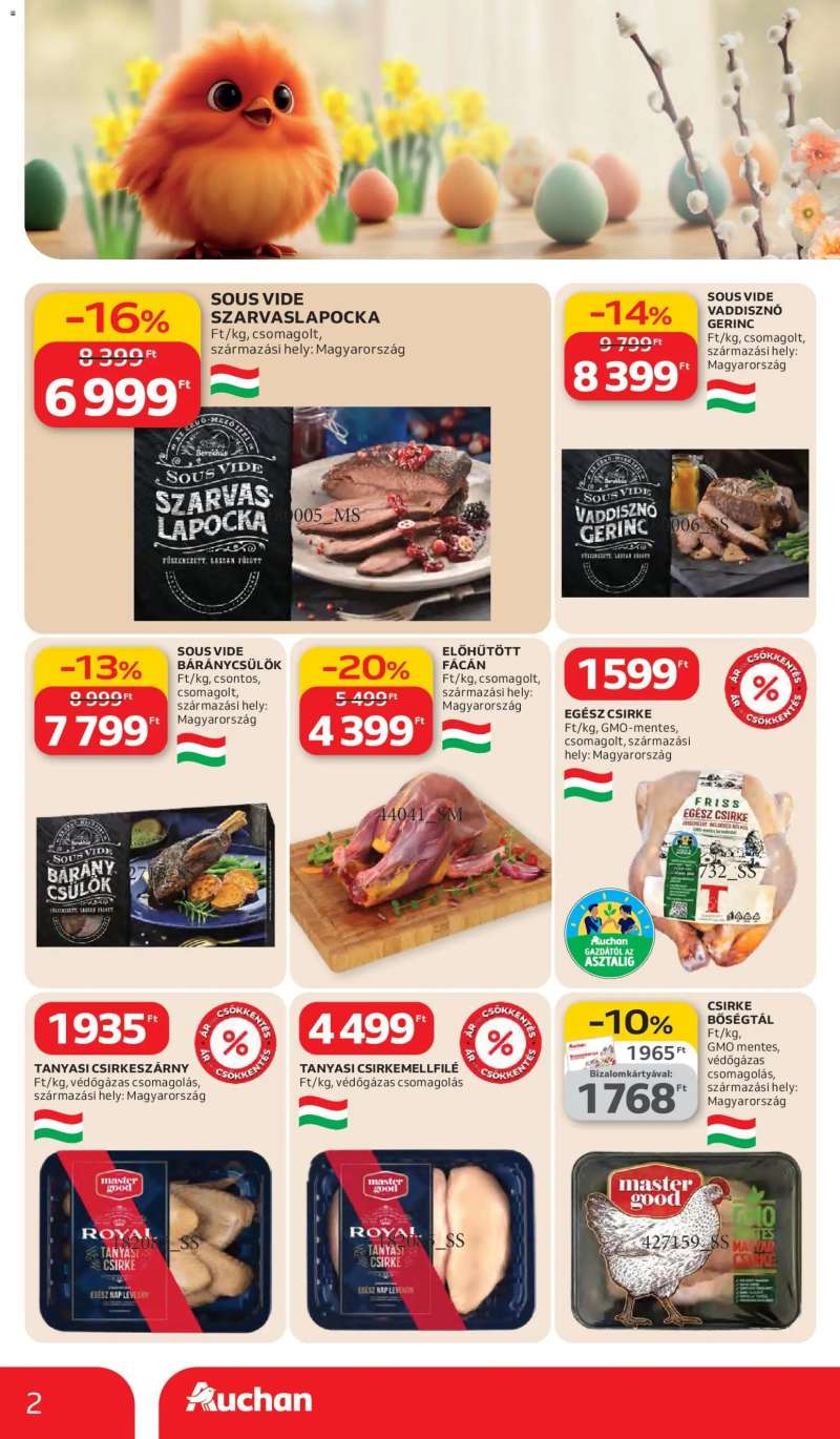 Auchan Auchan akciós újság 2 oldal
