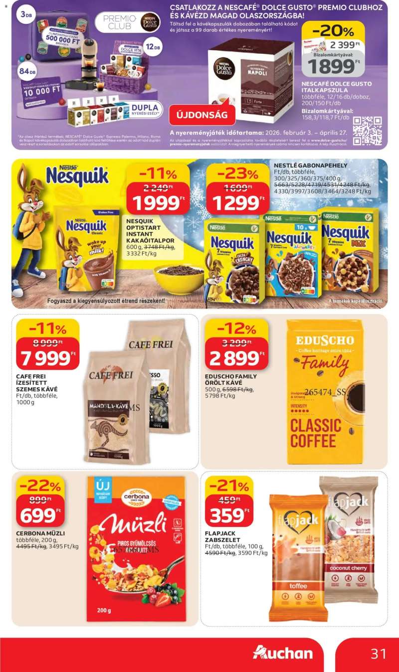 Auchan Auchan akciós újság 31 oldal