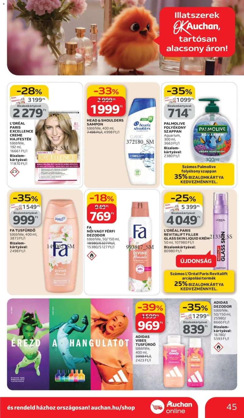 Auchan Auchan akciós újság 45 oldal