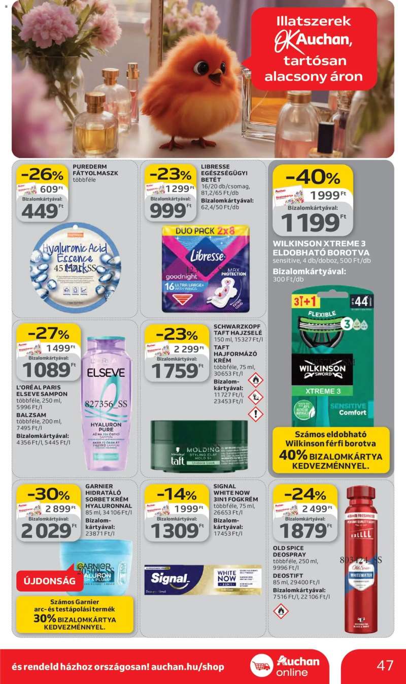 Auchan Auchan akciós újság 47 oldal