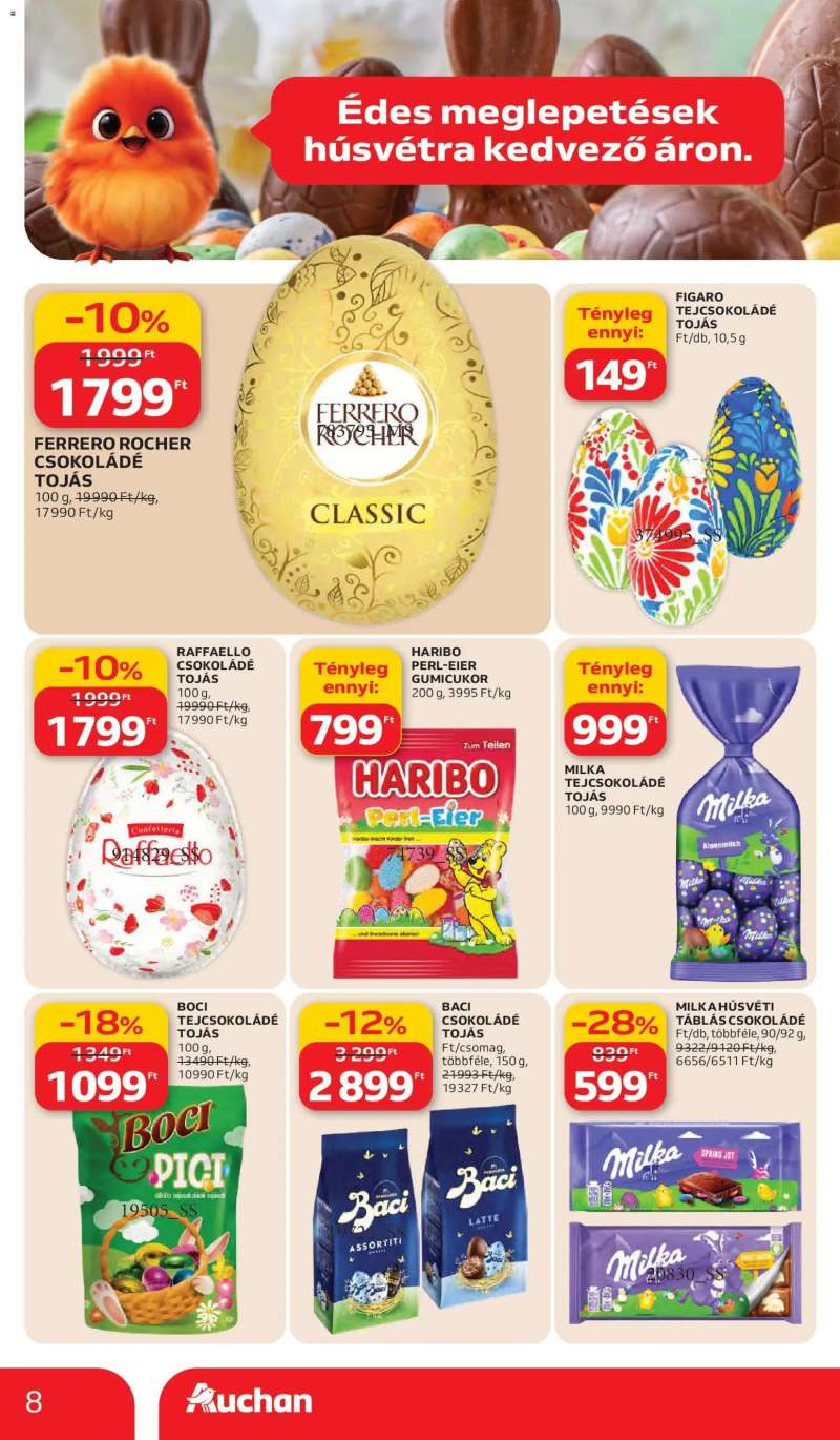 Auchan Auchan akciós újság 8 oldal