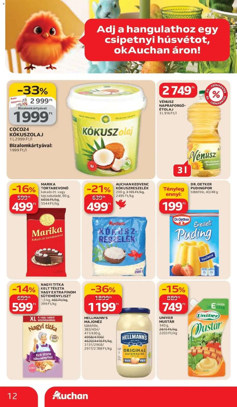Auchan Auchan akciós újság Budapest 12 oldal