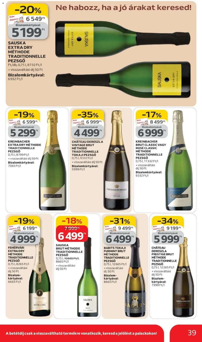 Auchan Auchan akciós újság Budapest 39 oldal