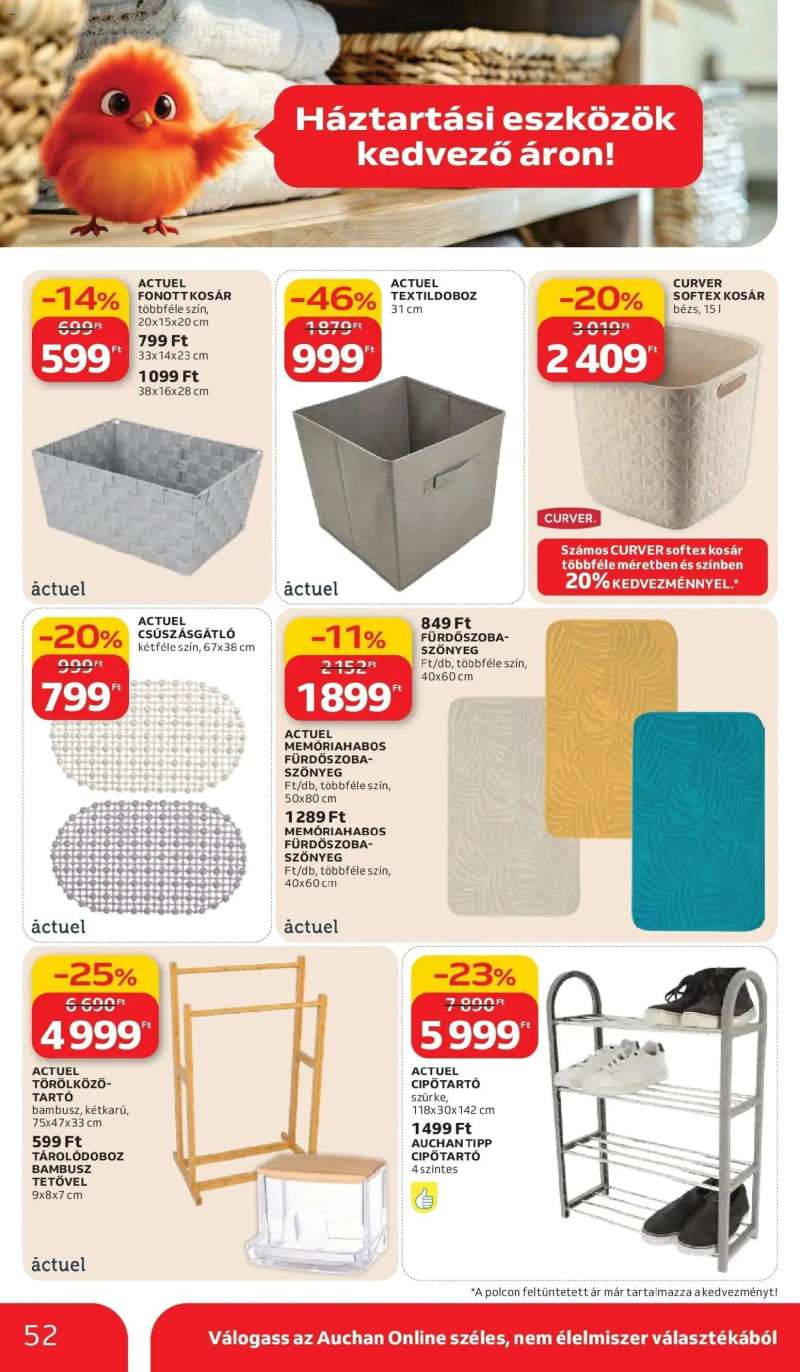 Auchan Auchan akciós újság Budapest 52 oldal