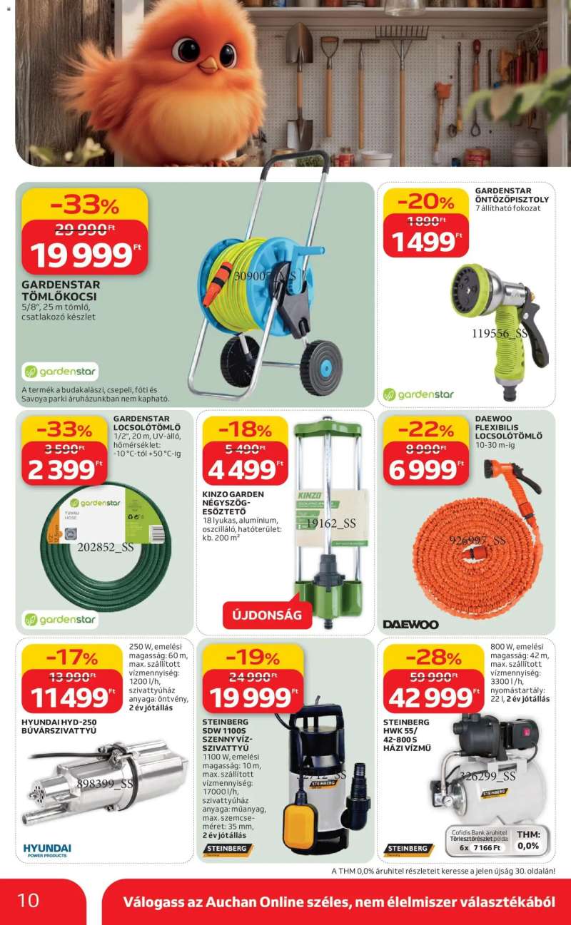 Auchan Auchan Ki a szabadba 10 oldal