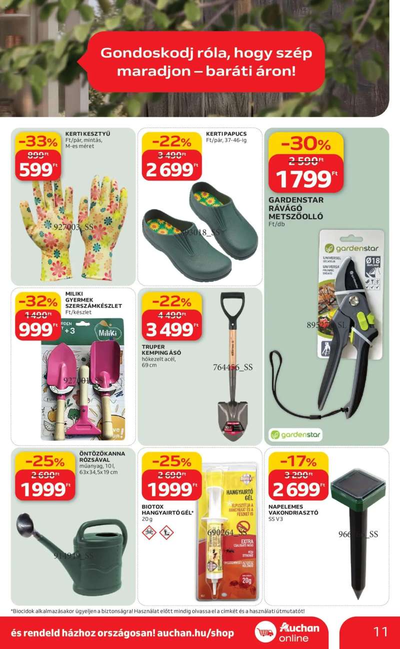 Auchan Auchan Ki a szabadba 11 oldal