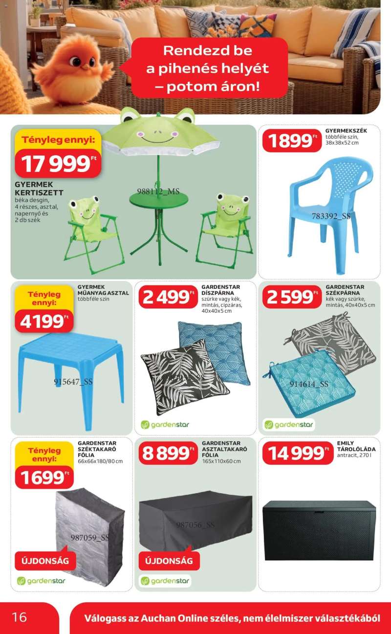 Auchan Auchan Ki a szabadba 16 oldal