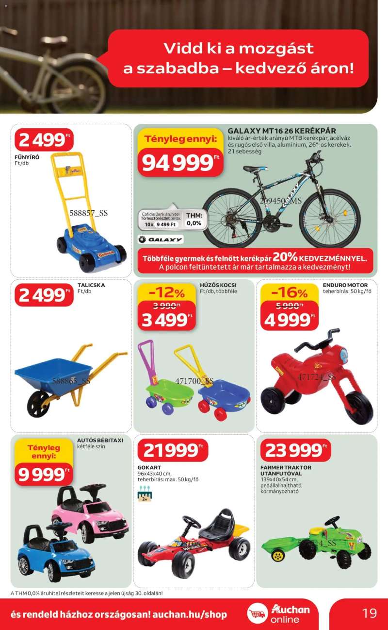 Auchan Auchan Ki a szabadba 19 oldal