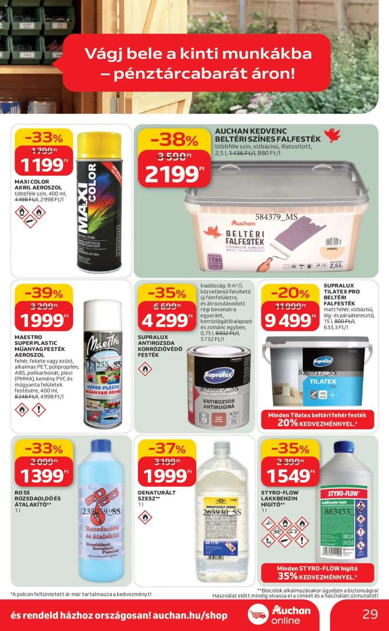 Auchan Auchan Ki a szabadba 29 oldal