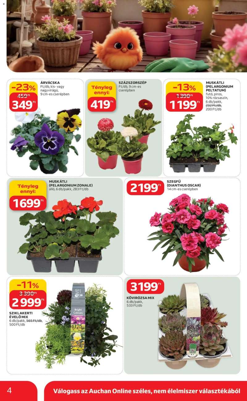 Auchan Auchan Ki a szabadba 4 oldal