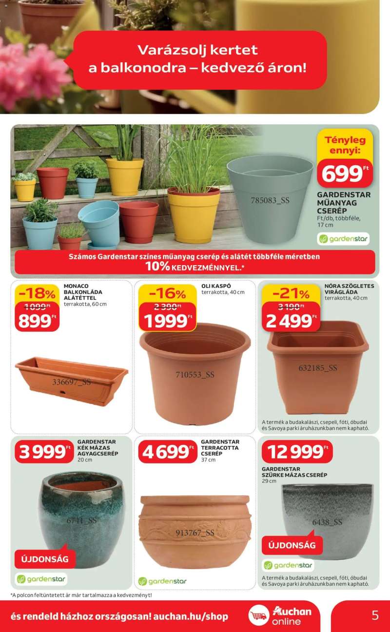 Auchan Auchan Ki a szabadba 5 oldal