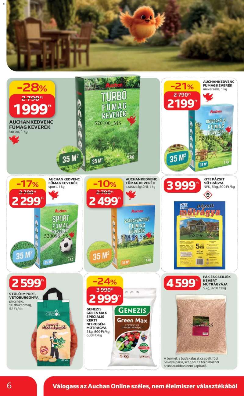 Auchan Auchan Ki a szabadba 6 oldal