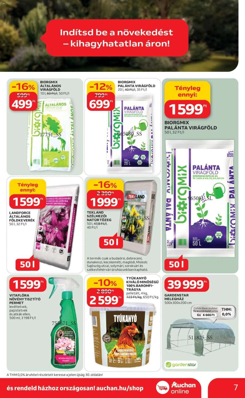 Auchan Auchan Ki a szabadba 7 oldal