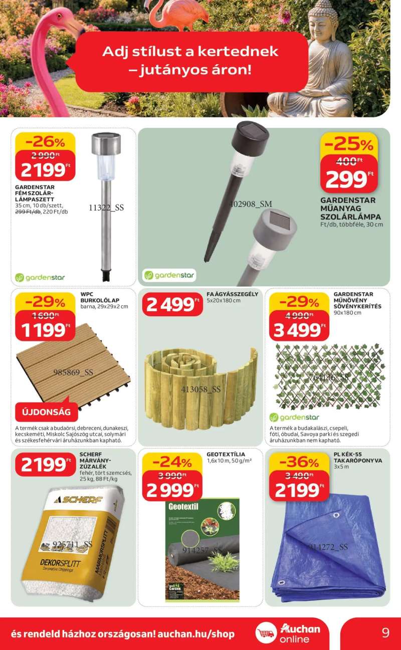 Auchan Auchan Ki a szabadba 9 oldal