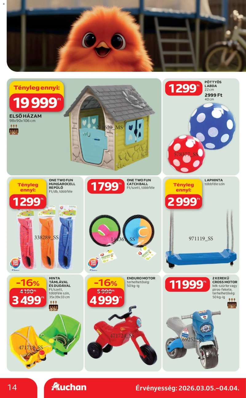 Auchan Auchan Szupermarket akciós újság 14 oldal