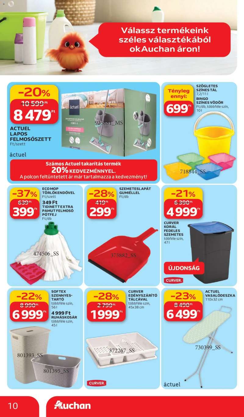 Auchan Auchan Tavaszi nagytakarítás 10 oldal