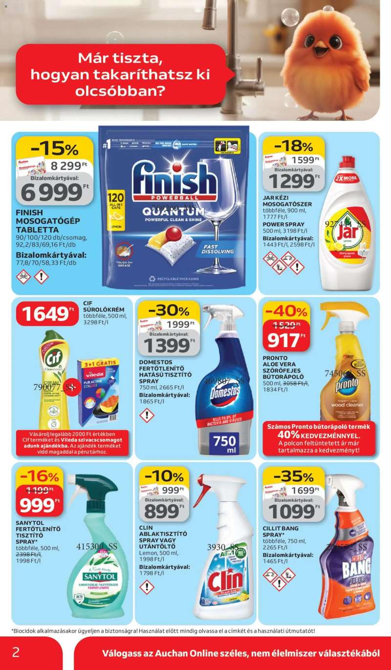 Auchan Auchan Tavaszi nagytakarítás 2 oldal