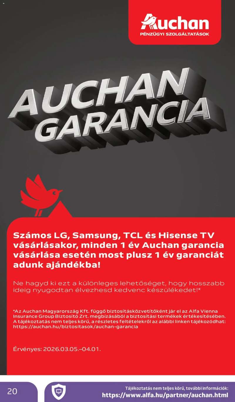 Auchan Auchan Tavaszi nagytakarítás 20 oldal