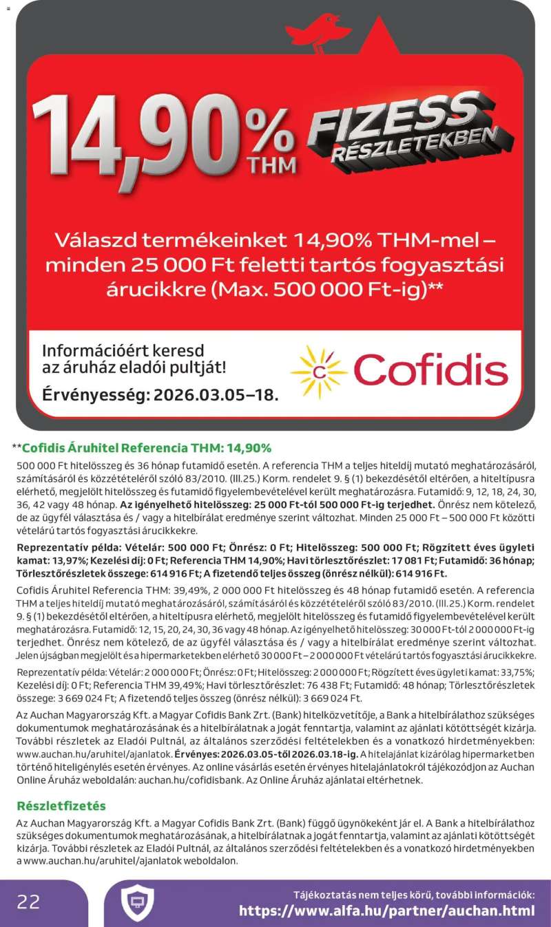 Auchan Auchan Tavaszi nagytakarítás 22 oldal