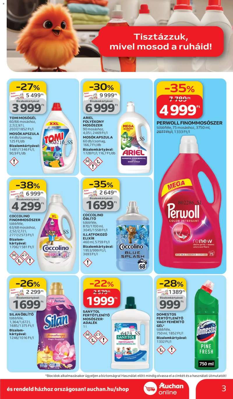 Auchan Auchan Tavaszi nagytakarítás 3 oldal
