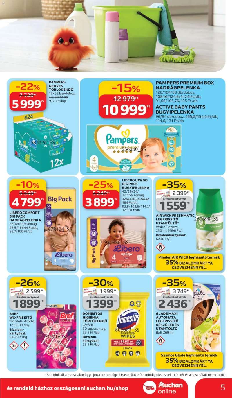 Auchan Auchan Tavaszi nagytakarítás 5 oldal