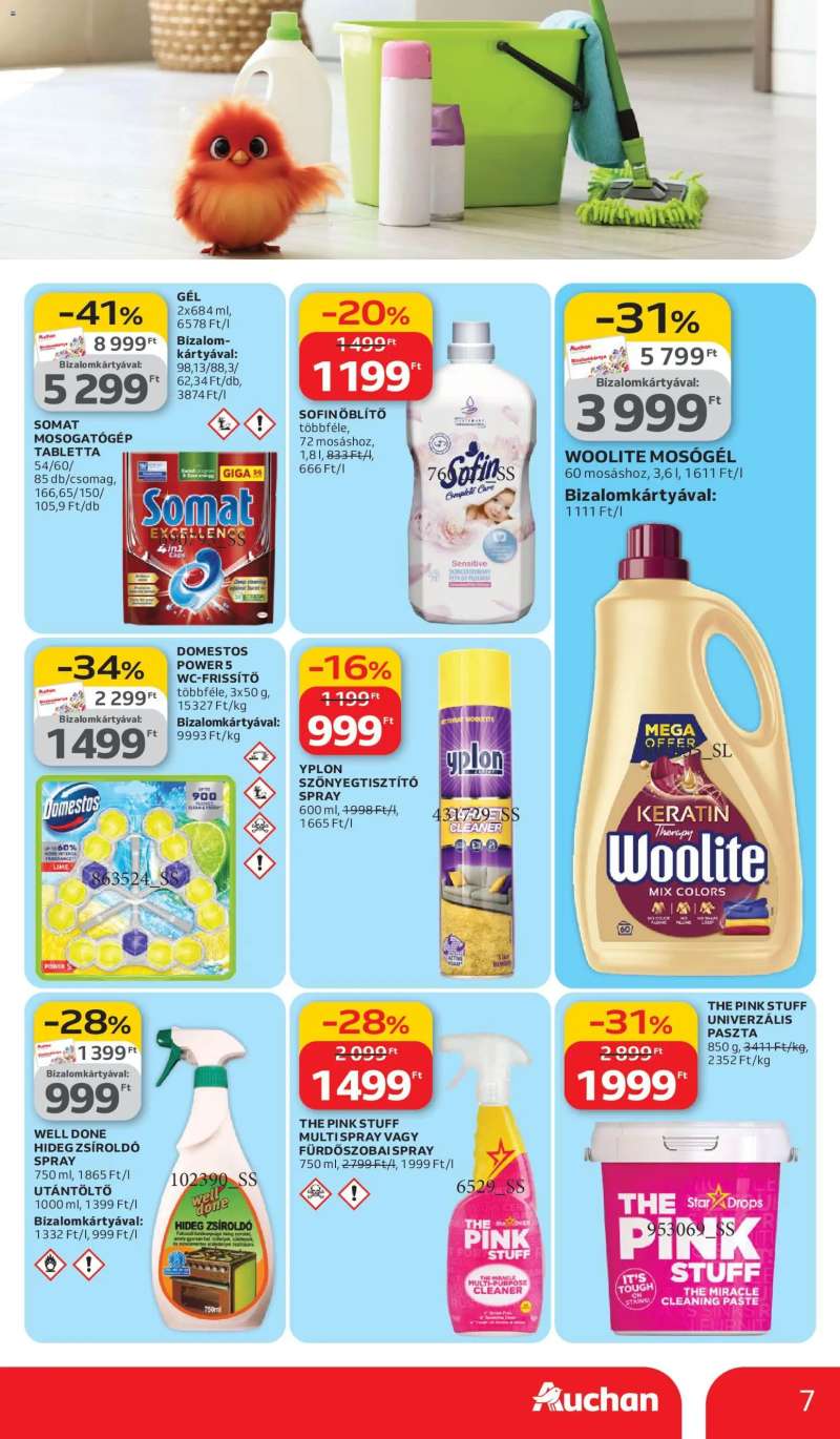 Auchan Auchan Tavaszi nagytakarítás 7 oldal