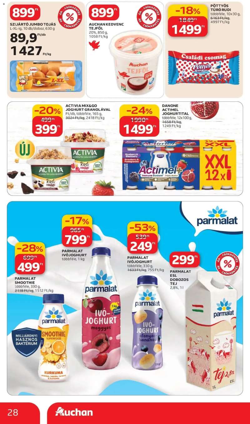 Auchan Auchan újság érvényessége 03.11.-ig 28 oldal