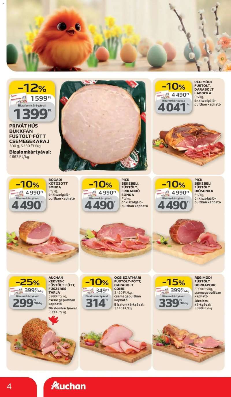 Auchan Auchan újság érvényessége 03.11.-ig 4 oldal