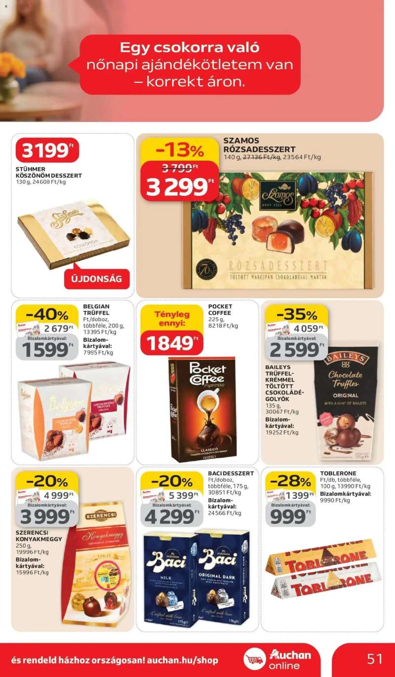 Auchan Auchan újság érvényessége 03.11.-ig 51 oldal