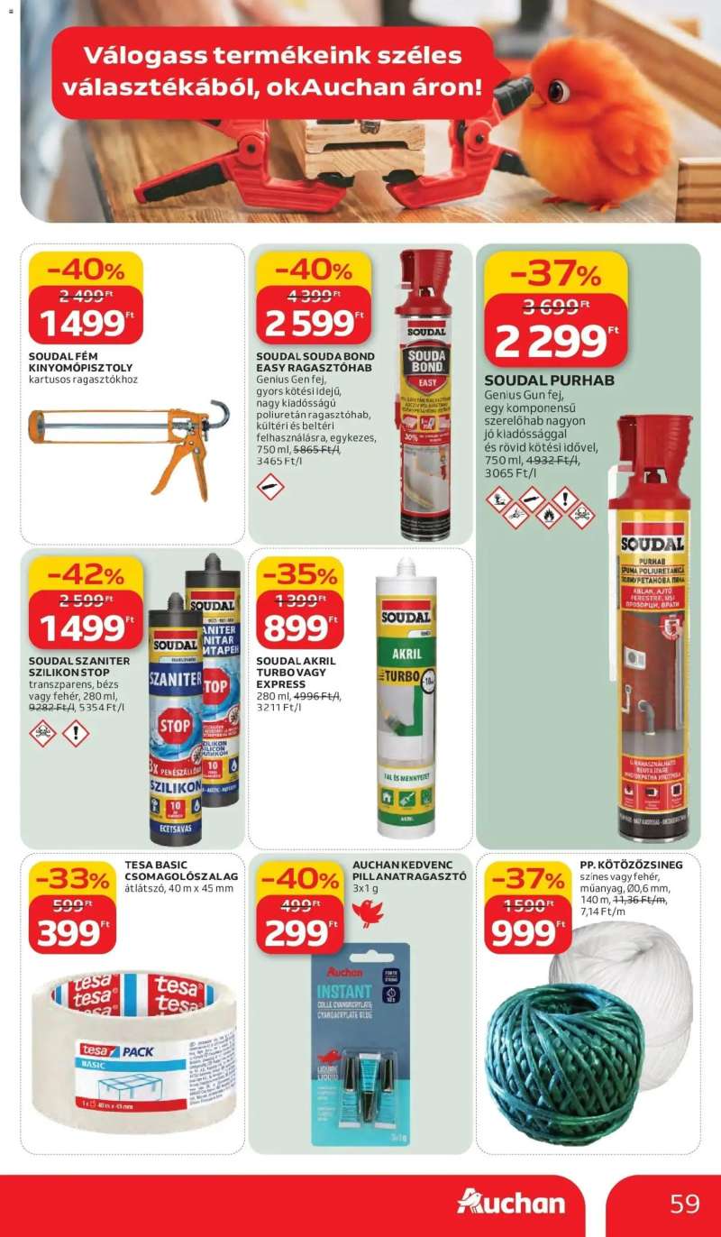 Auchan Auchan újság érvényessége 03.11.-ig 59 oldal