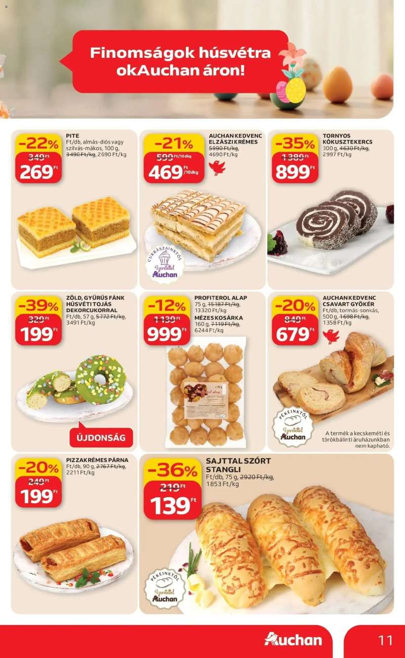 Auchan Auchan újság érvényessége 03.18.-ig 11 oldal