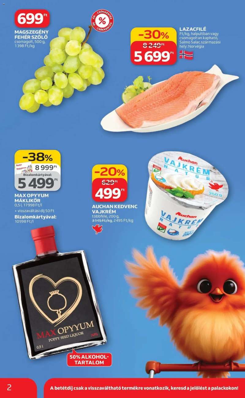 Auchan Auchan újság érvényessége 03.18.-ig 2 oldal