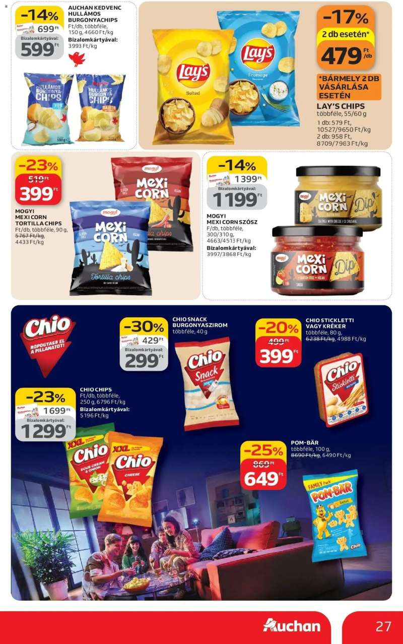 Auchan Auchan újság érvényessége 03.18.-ig 27 oldal