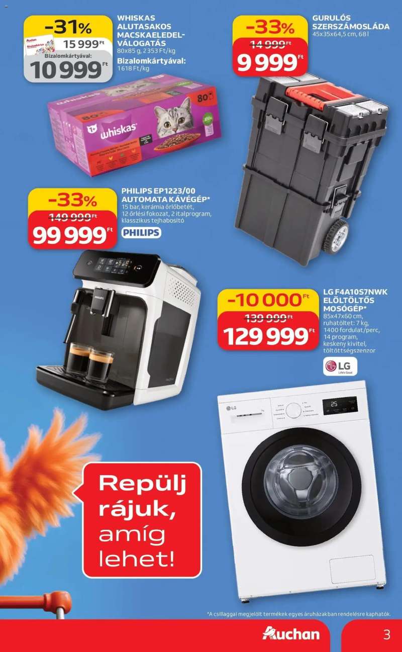Auchan Auchan újság érvényessége 03.18.-ig 3 oldal