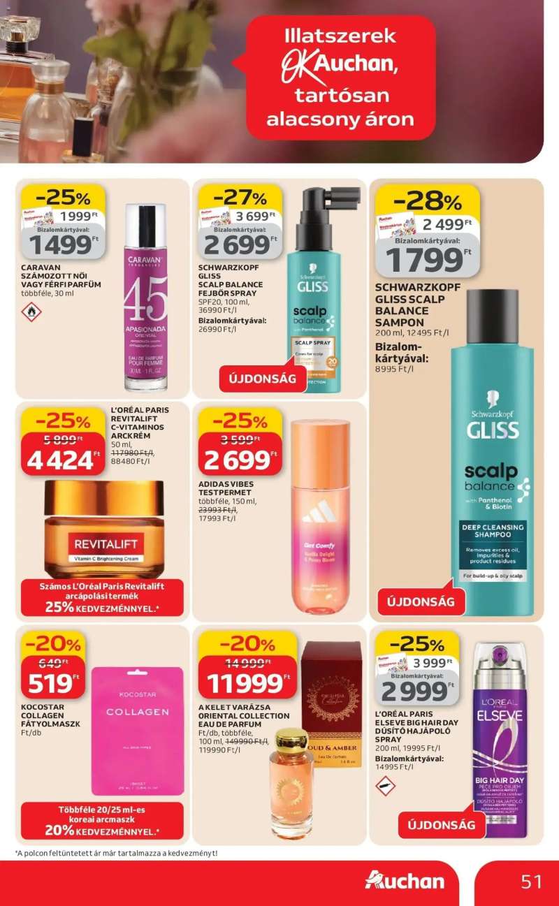 Auchan Auchan újság érvényessége 03.18.-ig 51 oldal