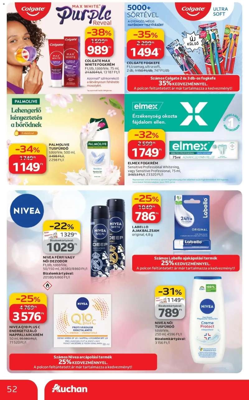 Auchan Auchan újság érvényessége 03.18.-ig 52 oldal