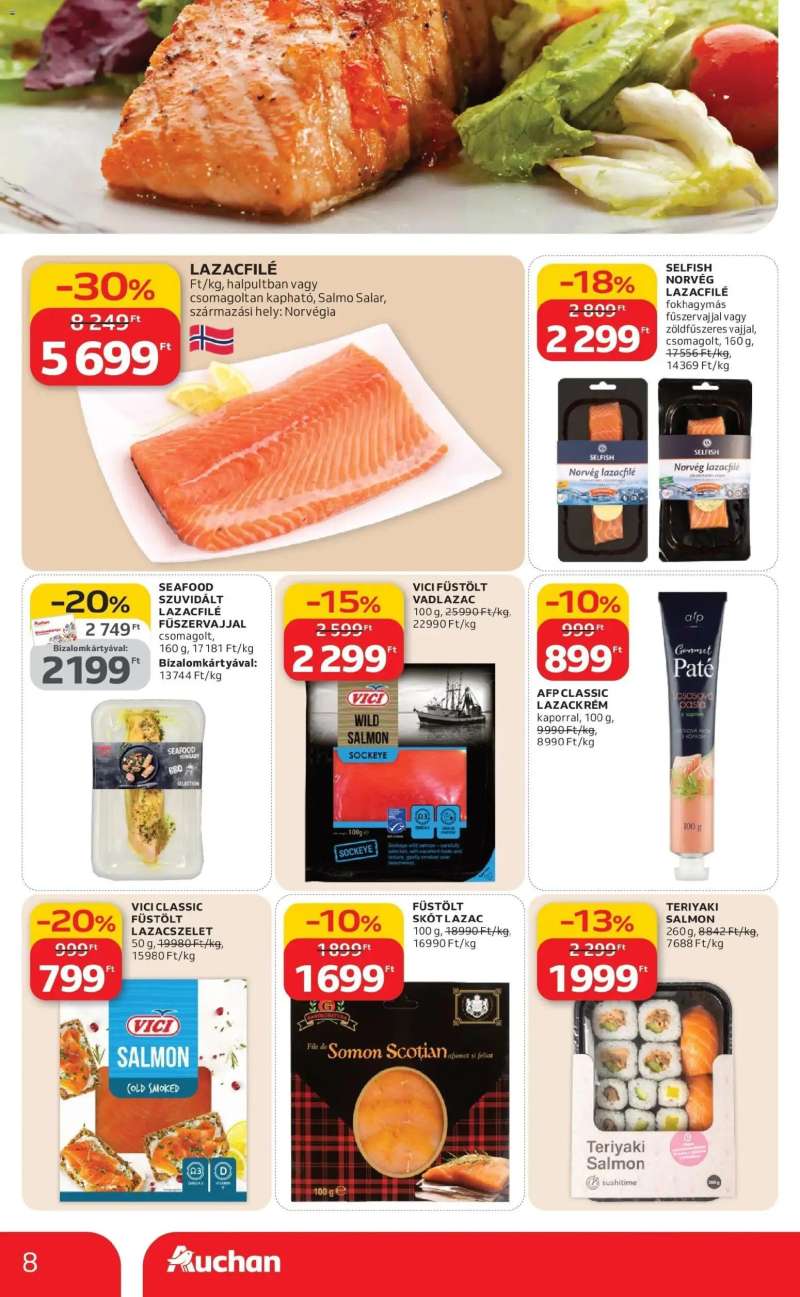 Auchan Auchan újság érvényessége 03.18.-ig 8 oldal