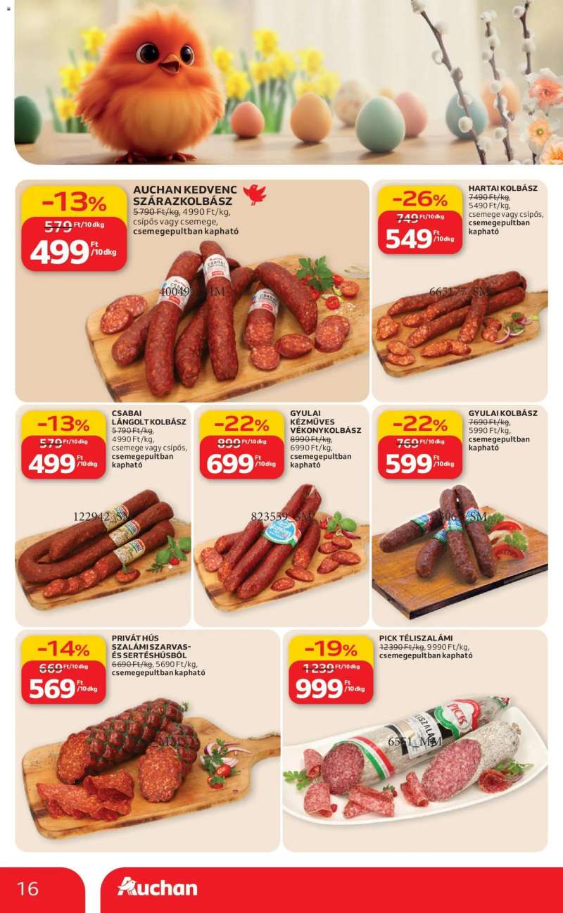 Auchan Auchan akciós újság 16 oldal