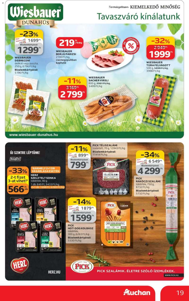 Auchan Auchan akciós újság 19 oldal