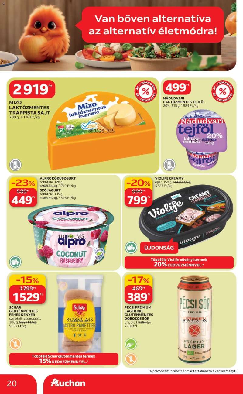 Auchan Auchan akciós újság 20 oldal